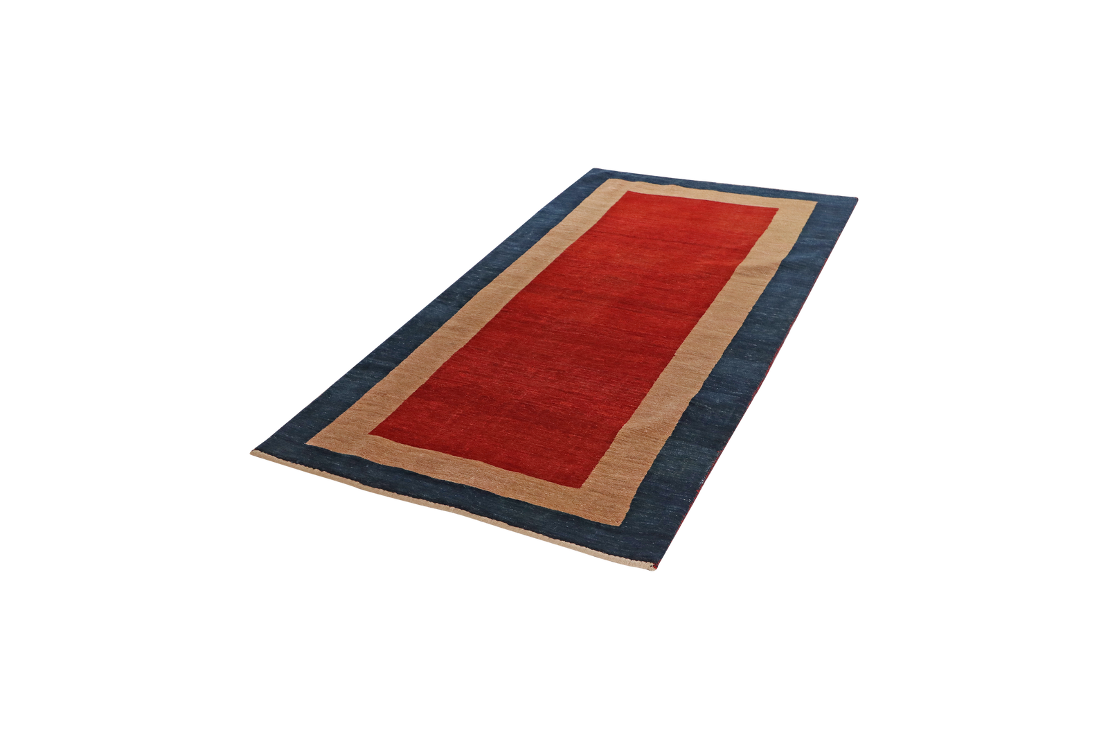 Rizbaf — Handgefertigt, 212x103 cm, Blau, 100% Virgin Wool | View 6