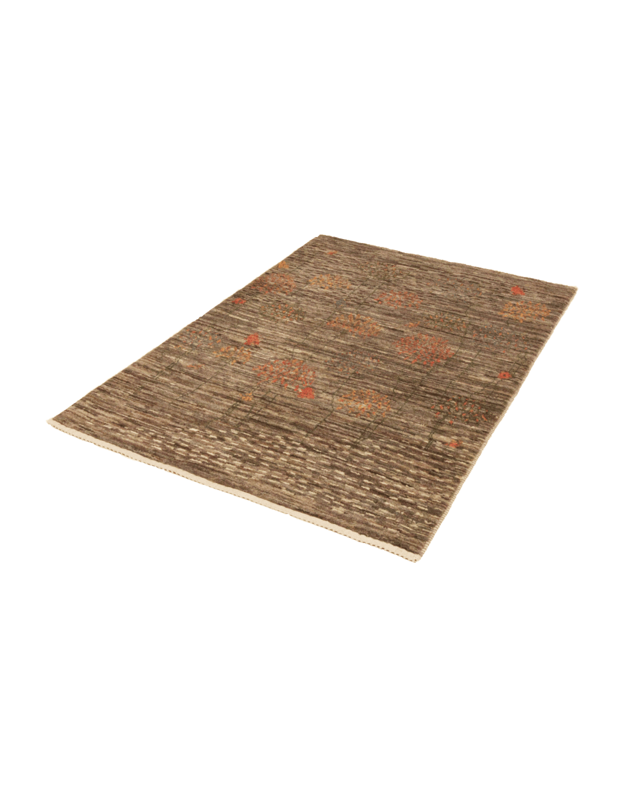 Rizbaf — Hand-knotted, 86x132 cm, Grey, 100% Virgin Wool | View 6