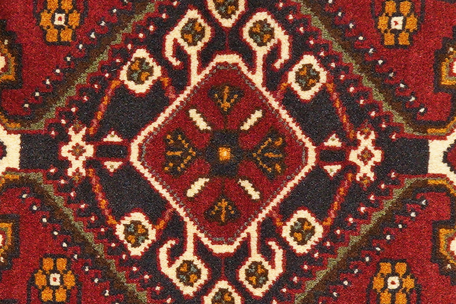 Gashgai — Handgefertigt, 117x82 cm, Beige, 100% Virgin Wool | View 9