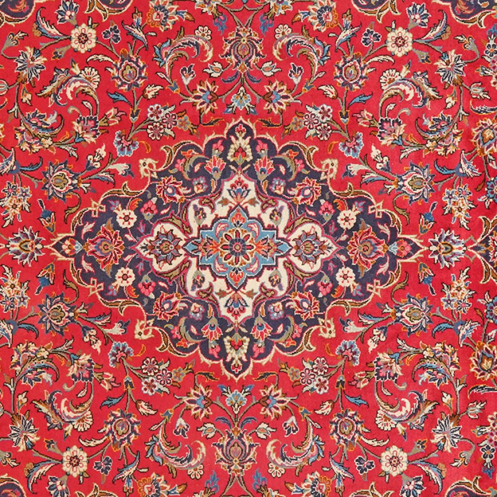 Ardakan — Hand-knotted, 243x343 cm, Red, 100% Virgin Wool | View 4