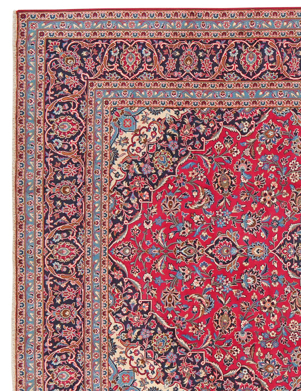 Ardakan — Hand-knotted, 247x358 cm, Red, 100% Virgin Wool | View 3