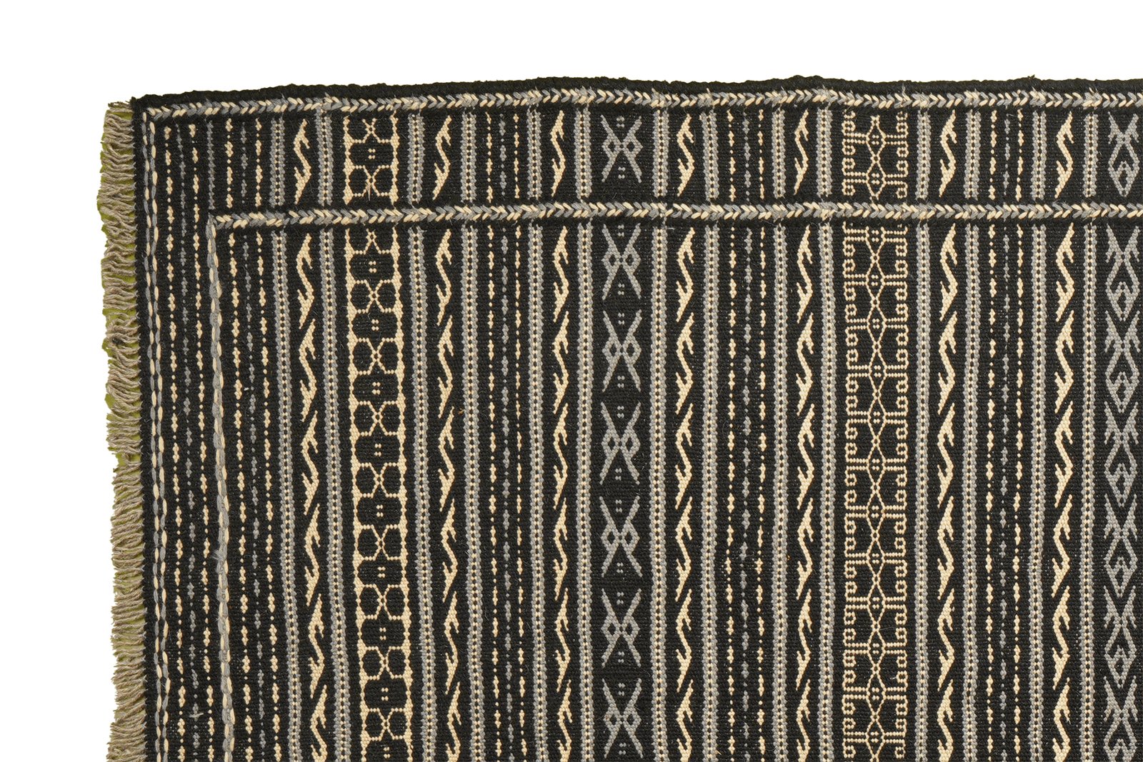Kelim Kordi — Handmade, 169x247 cm, Beige, 100% Virgin Wool | View 3