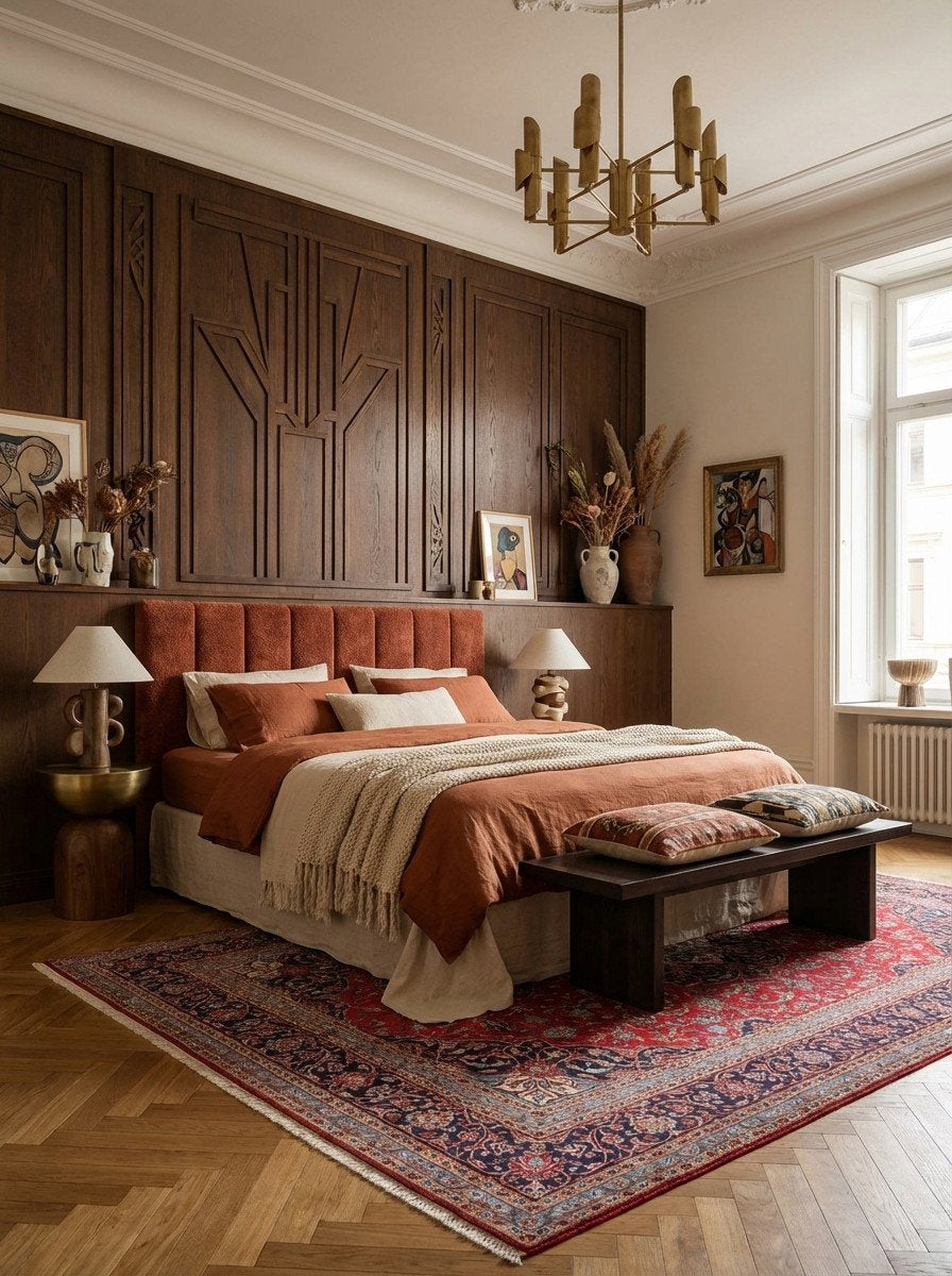 Ardakan — Handgefertigt, 350x250 cm, Blau, 100% Virgin Wool | Back view