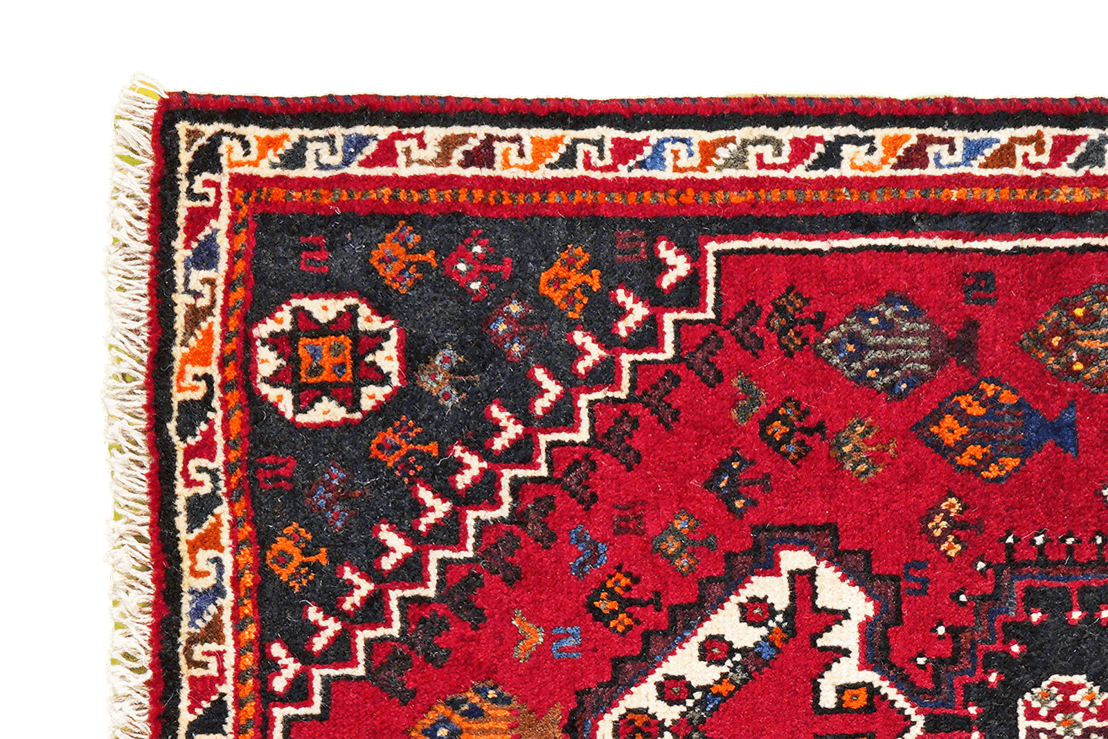 Gashgai — Handgefertigt, 128x85 cm, Beige, 100% Virgin Wool | View 4