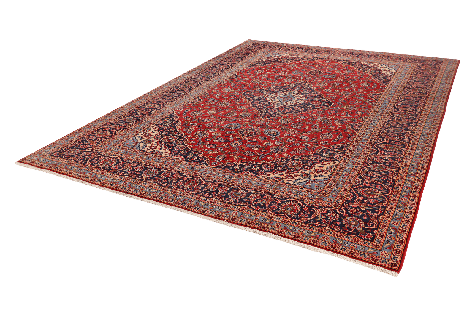 Ardakan — Hand-knotted, 250x357 cm, Red, 100% Virgin Wool | View 5