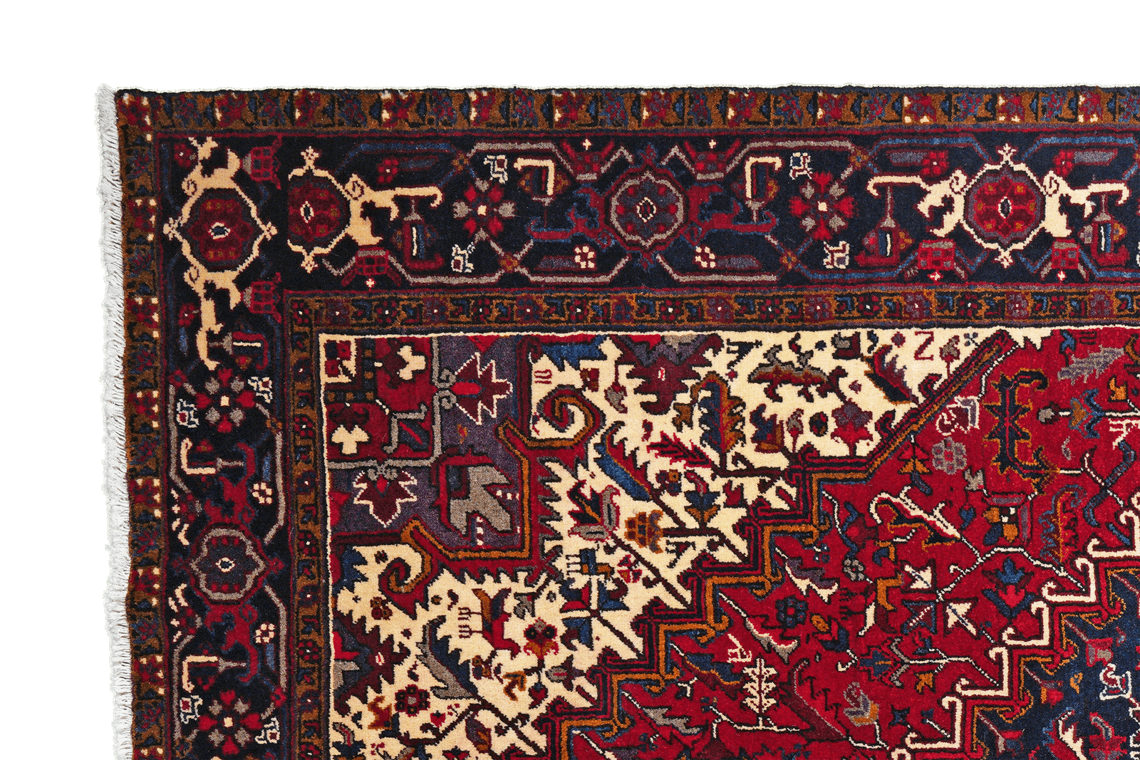 Mehrewan — Handgefertigt, 290x205 cm, Blau, 100% Virgin Wool | View 4