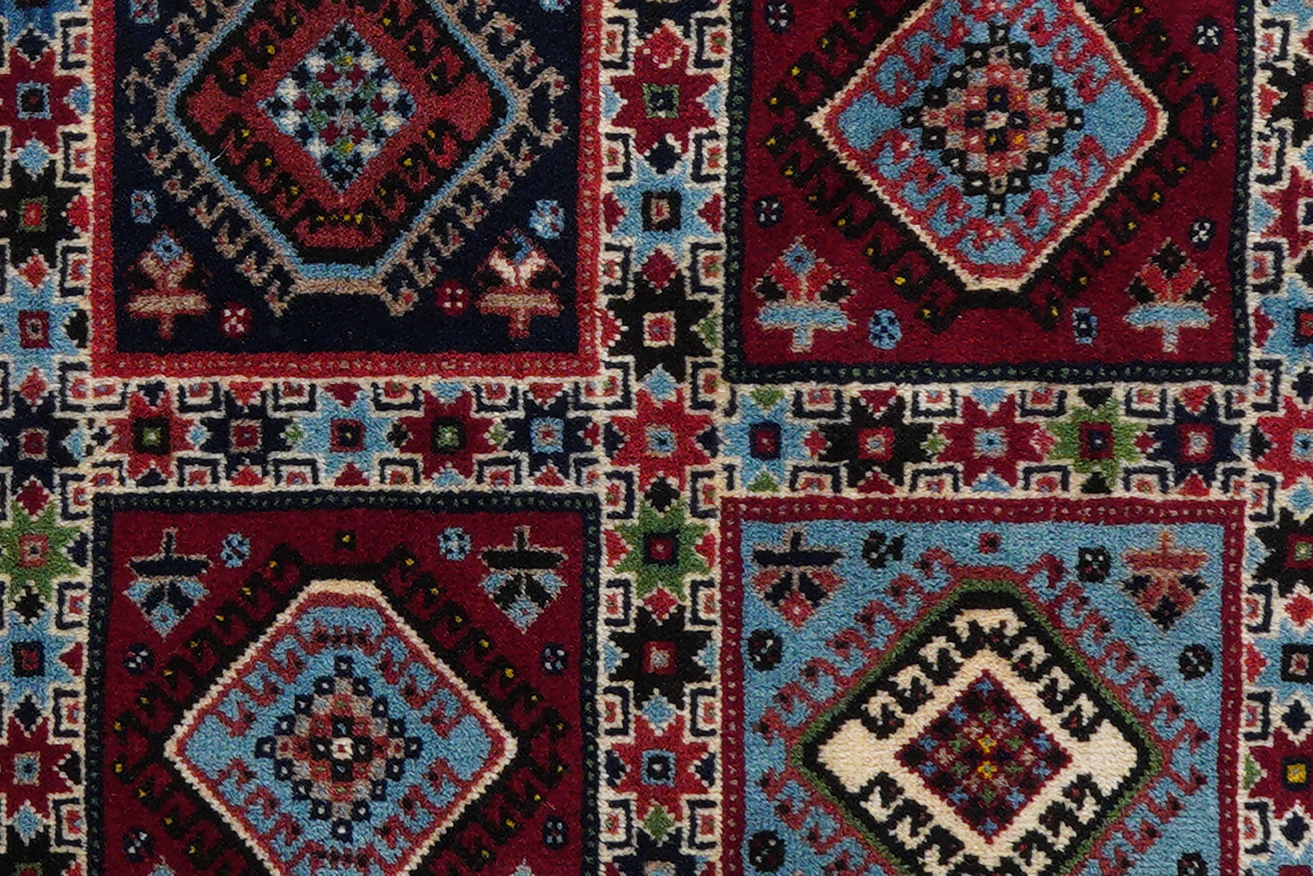 Yalameh — Hand-knotted, 203x197 cm, Multicolor, 100% Virgin Wool | View 7