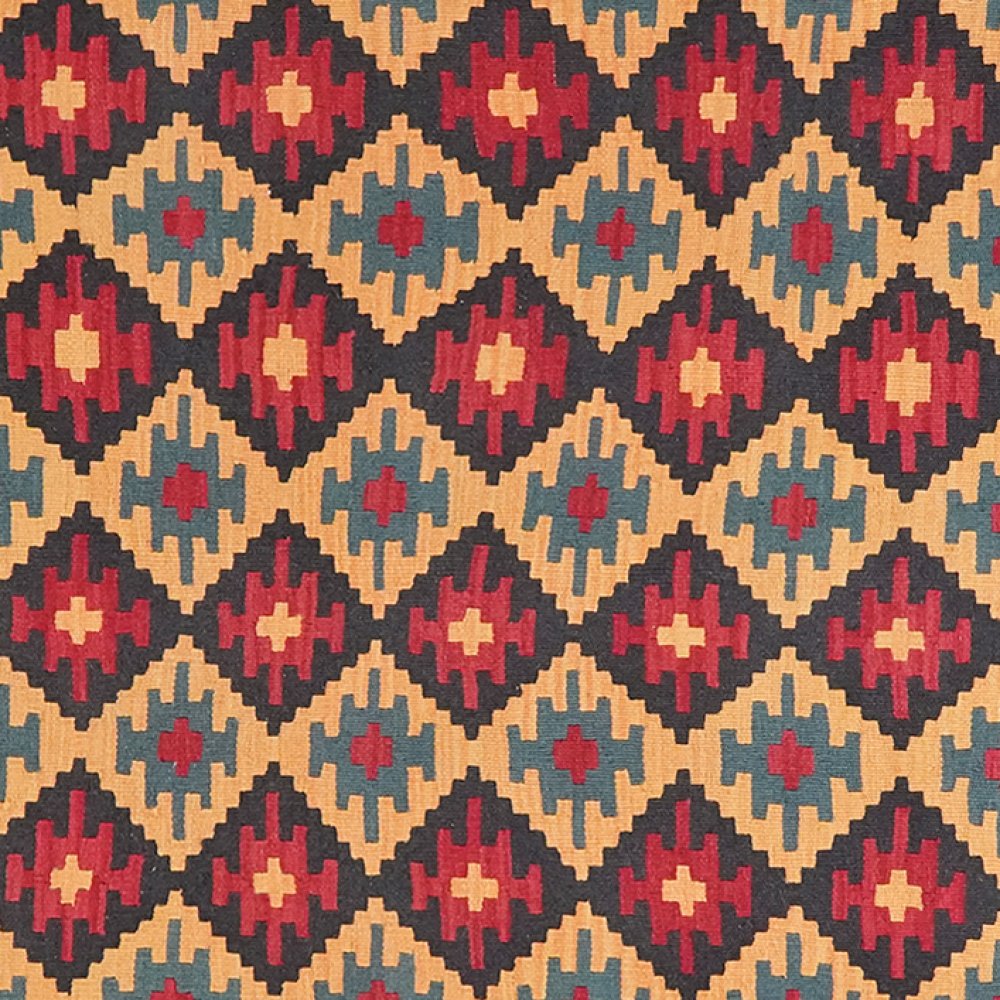 Kelim Gashgai — Handmade, 210x290 cm, Multicolor, 100% Virgin Wool | View 4