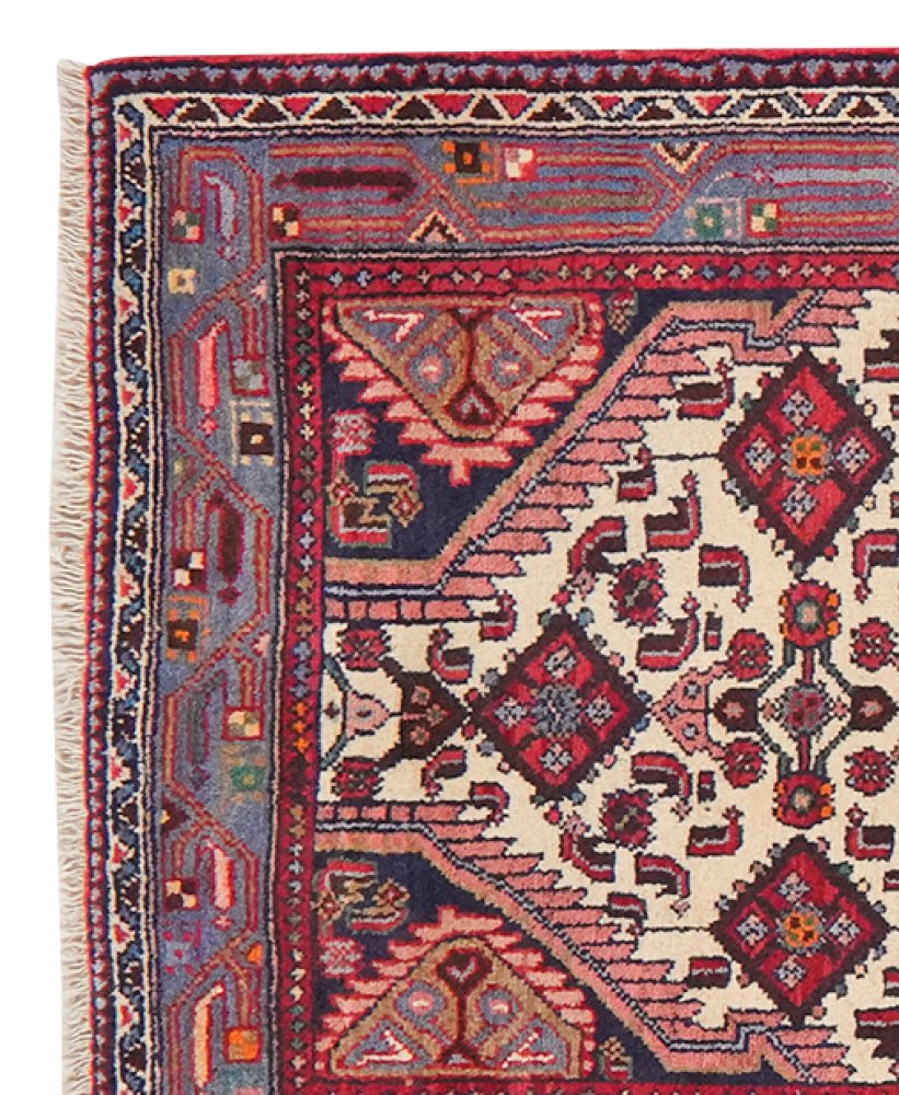 Assadabad — Hand-knotted, 78x243 cm, Beige, 100% Virgin Wool | View 3