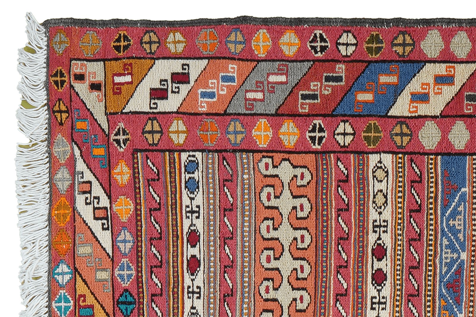 Sumak Shahsavan — Handmade, 72x100 cm, Multicolor, 100% Virgin Wool | View 3