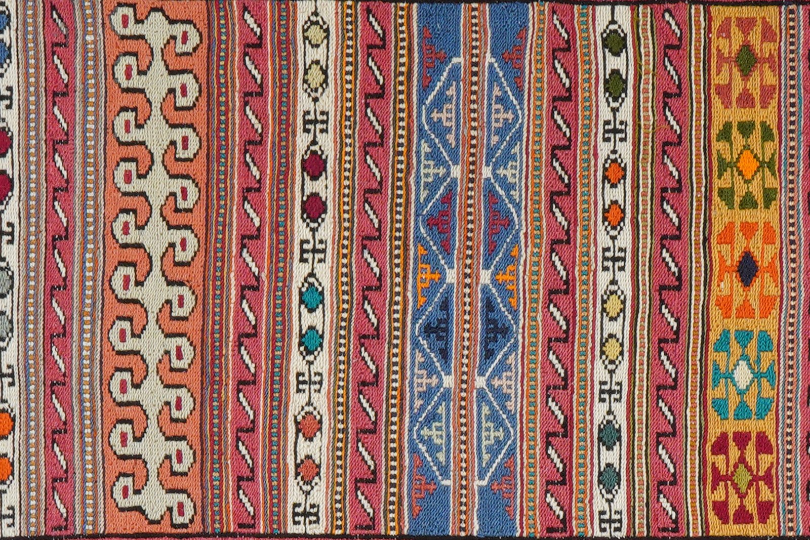 Sumak Shahsavan — Handmade, 72x100 cm, Multicolor, 100% Virgin Wool | View 7