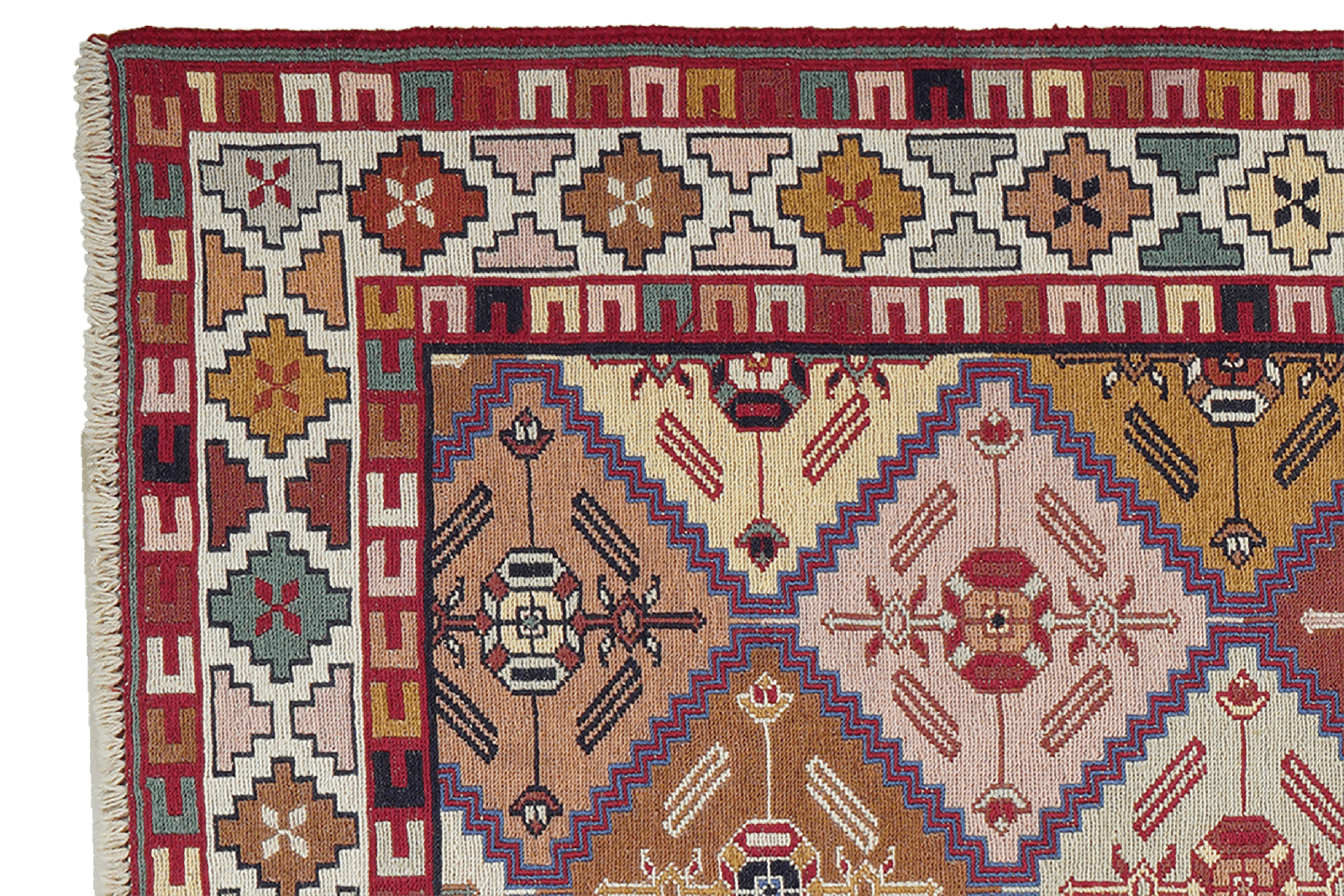 Sumak Shahsavan — Handmade, 102x152 cm, Multicolor, 100% Virgin Wool | View 3