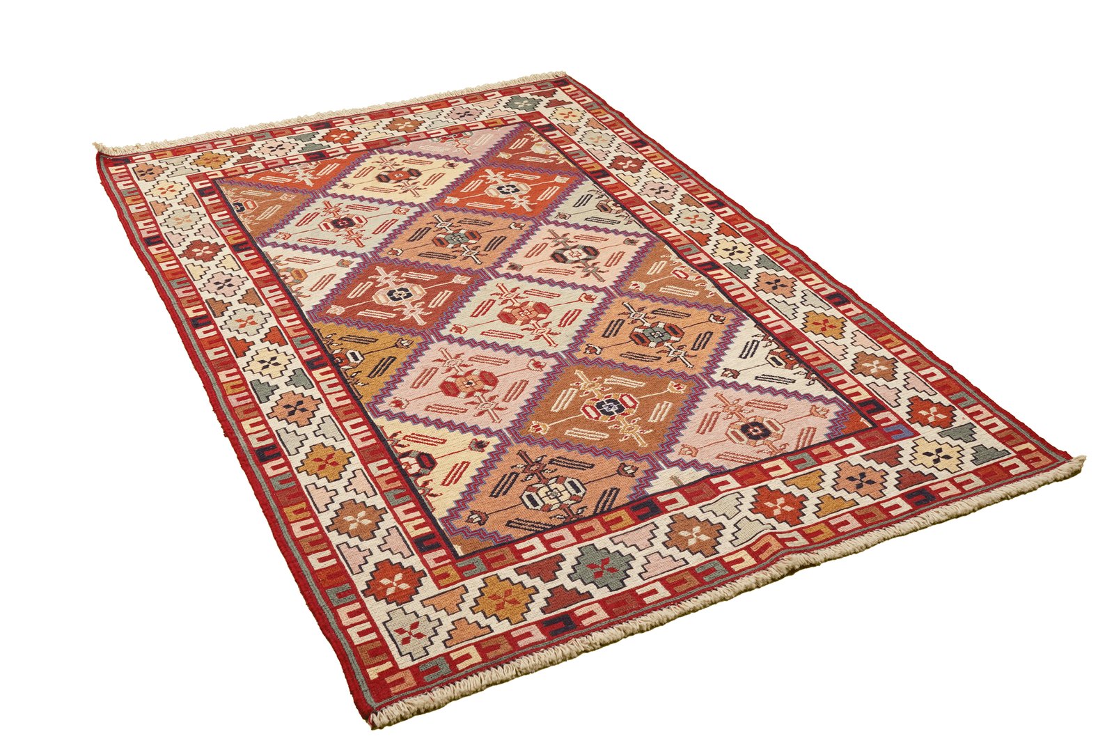 Sumak Shahsavan — Handmade, 102x152 cm, Multicolor, 100% Virgin Wool | View 4