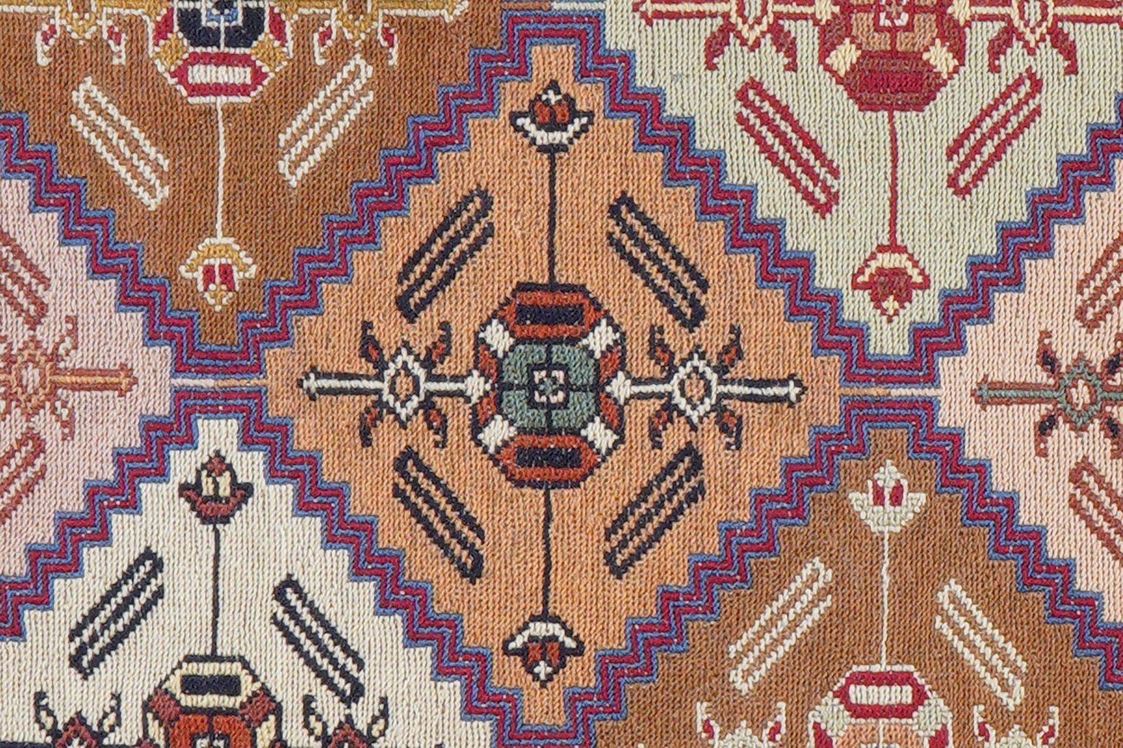 Sumak Shahsavan — Handmade, 102x152 cm, Multicolor, 100% Virgin Wool | View 6