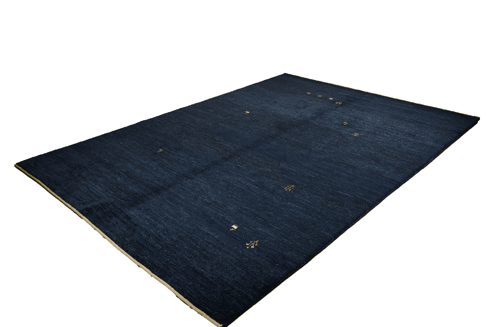 Gabbeh — Hand-knotted, 200x290 cm, Blue, 100% Virgin Wool | View 5