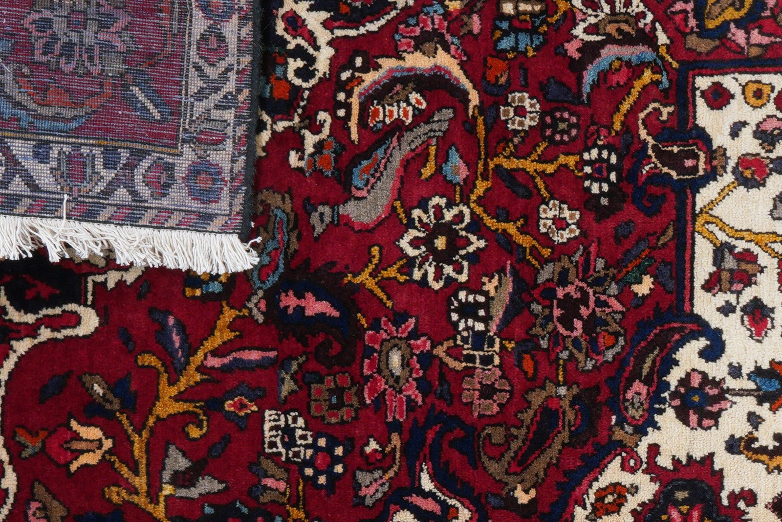 Bakhtiar — Hand-knotted, 202x309 cm, Red, 100% Virgin Wool | View 8