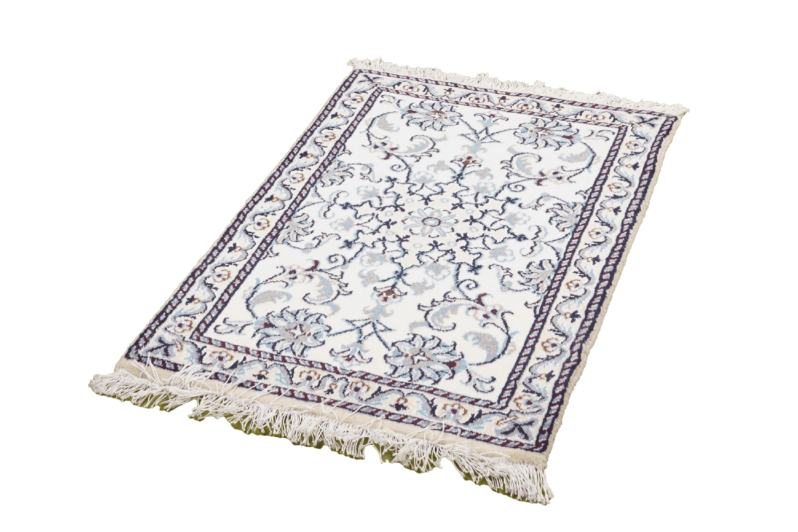 Nain 12La — Hand-knotted, 58x87 cm, Beige, 100% Virgin Wool | View 5