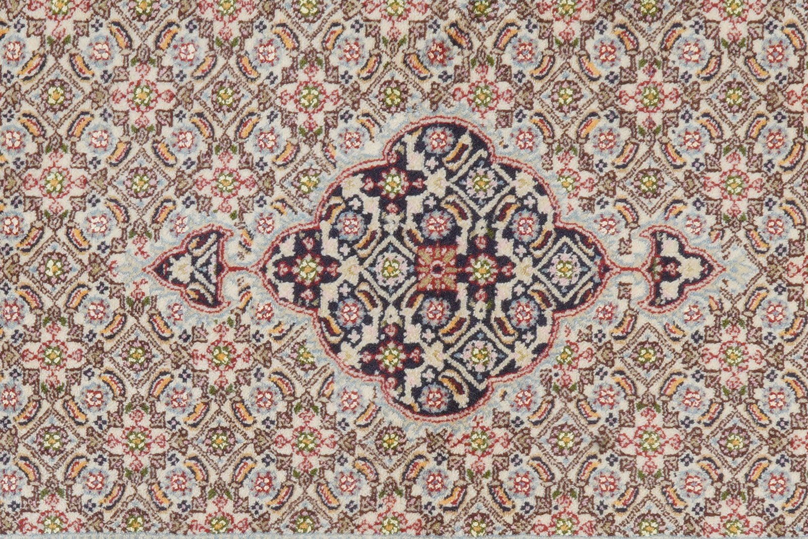 Moud Mahi — Hand-knotted, 80x296 cm, Beige, 100% Virgin Wool | View 7