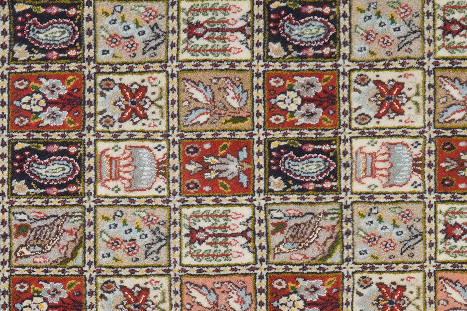 Moud Felder — Hand-knotted, 59x90 cm, Multicolor, 100% Virgin Wool | View 8