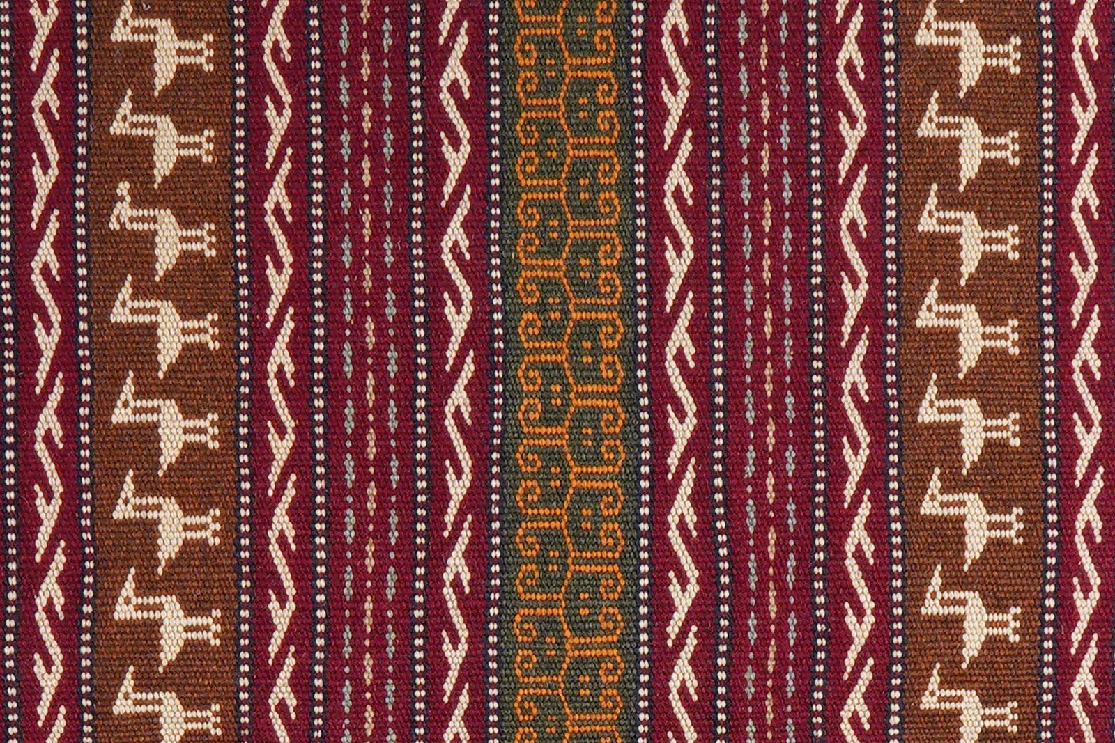 Kelim Kordi — Handmade, 148x200 cm, Violett, 100% Virgin Wool | View 6