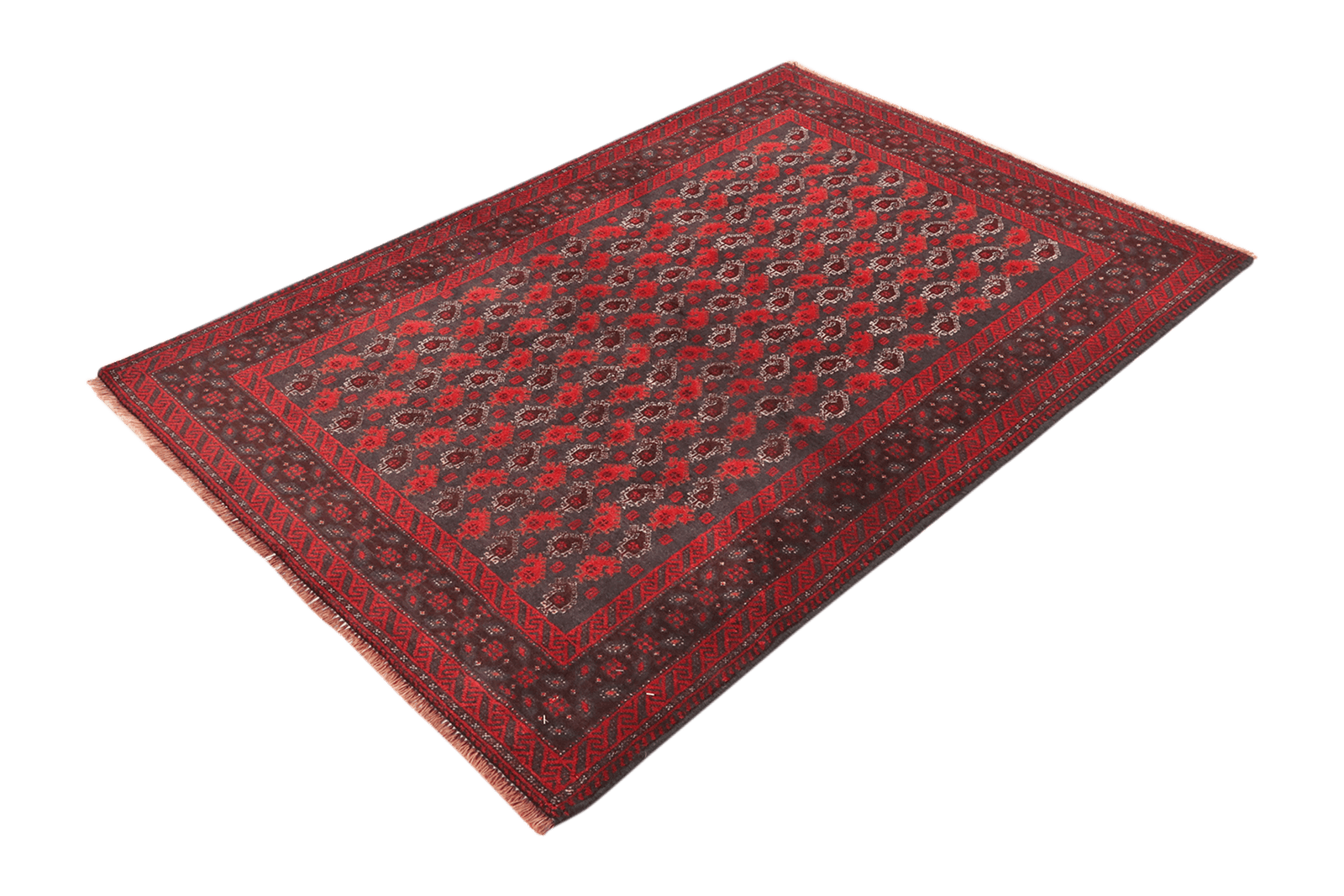 Belutch — Hand-knotted, 103x162 cm, Blue, 100% Virgin Wool | View 5