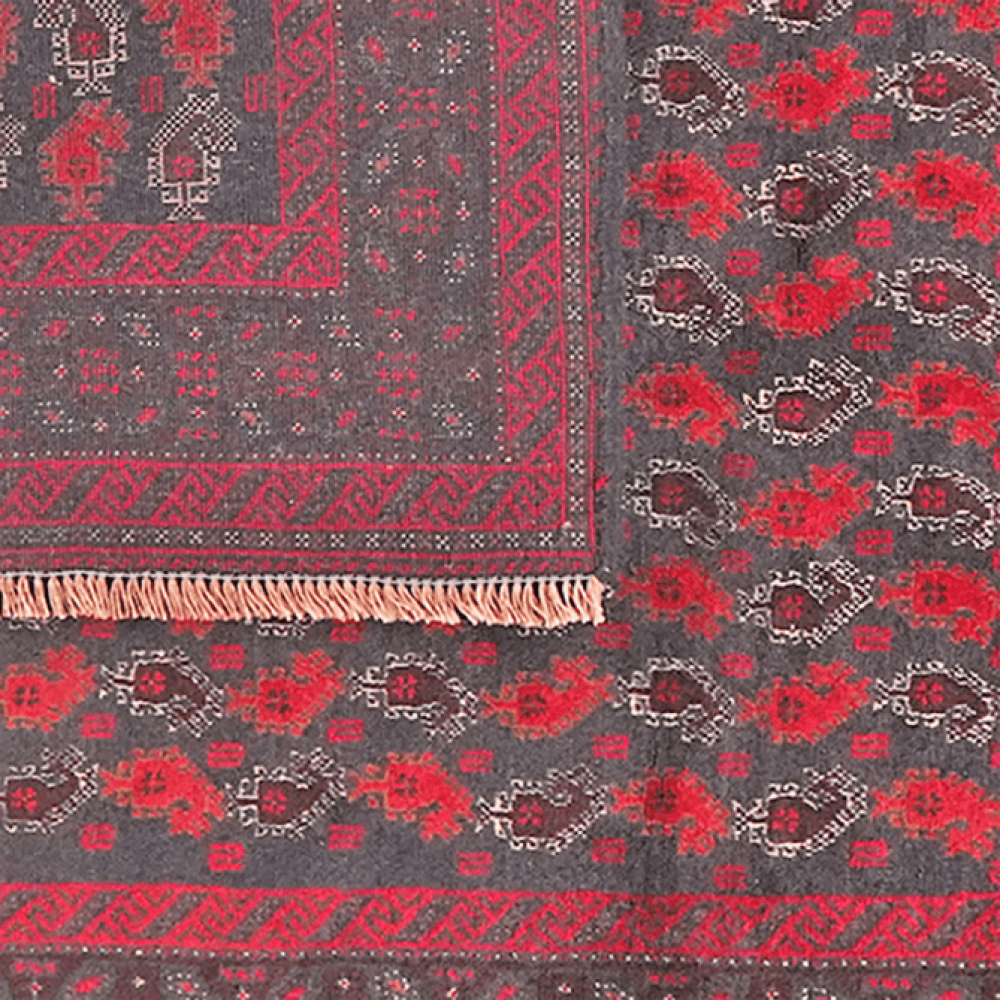 Belutch — Hand-knotted, 103x162 cm, Blue, 100% Virgin Wool | View 6