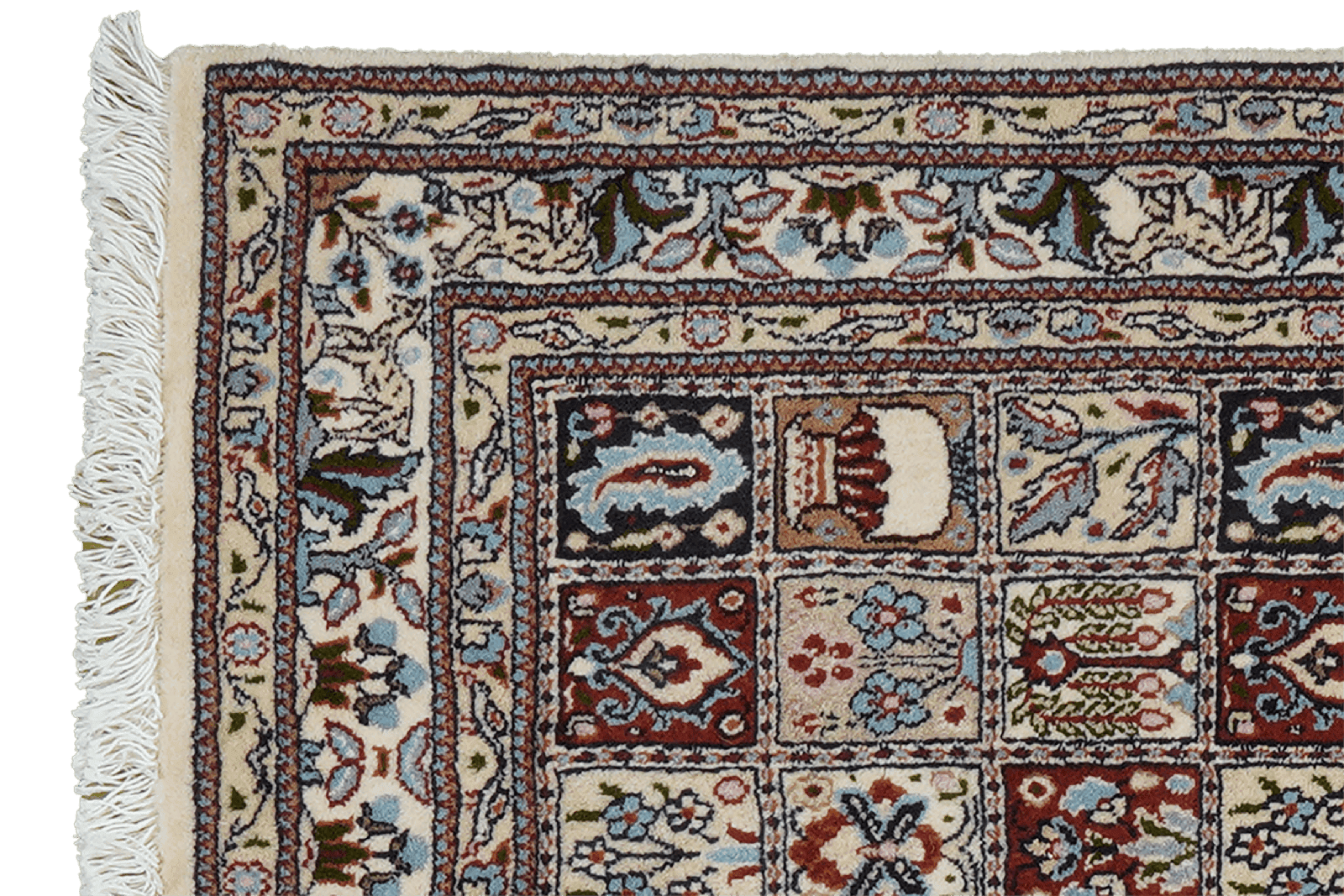 Moud Felder — Hand-knotted, 59x88 cm, Multicolor, 100% Virgin Wool | View 3