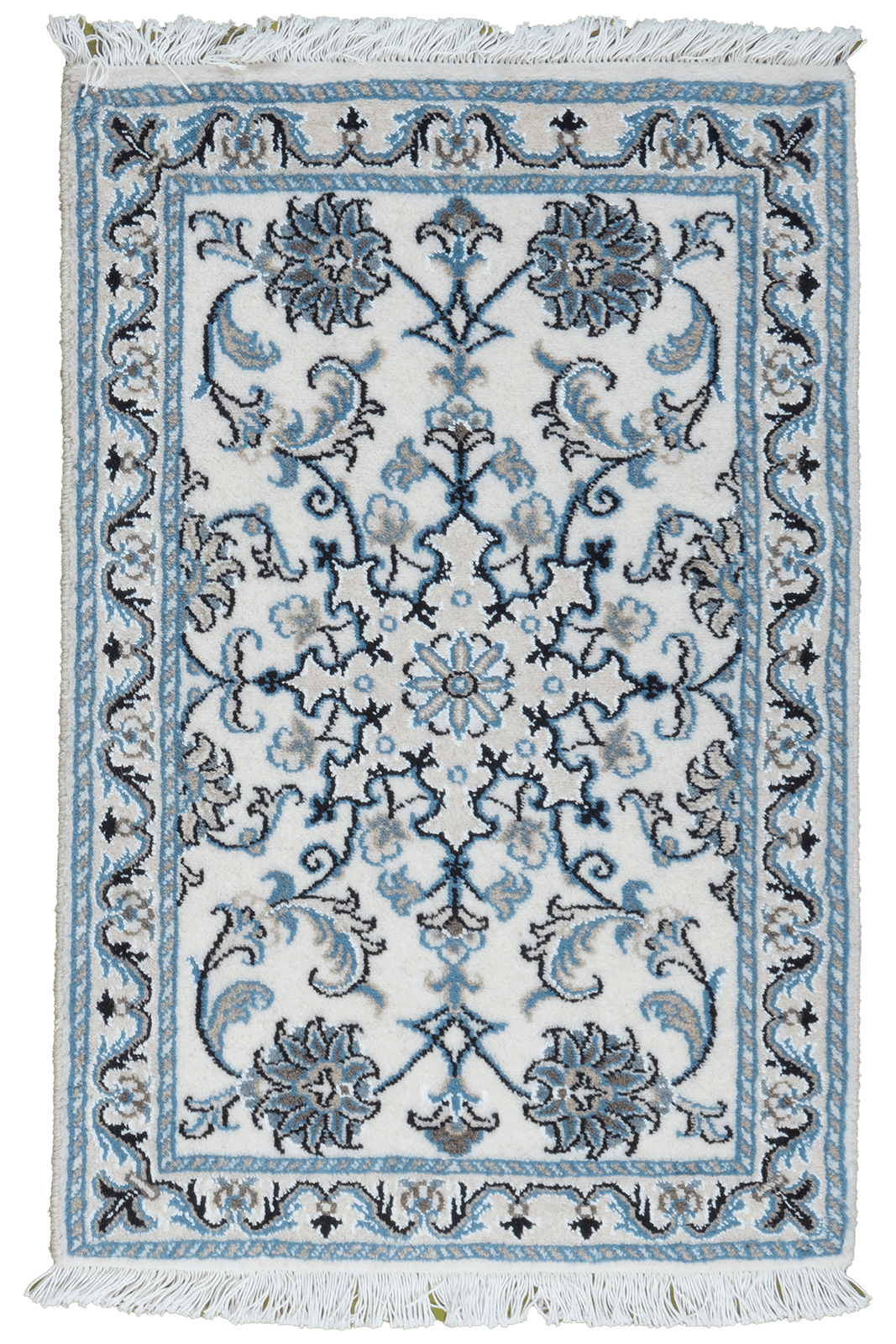 Nain 12La — Hand-knotted, 61x93 cm, Multicolor, 100% Virgin Wool | Main view