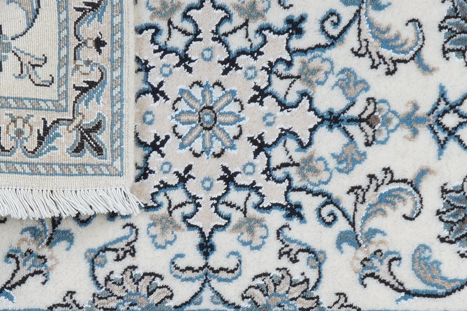 Nain 12La — Hand-knotted, 61x93 cm, Multicolor, 100% Virgin Wool | View 7
