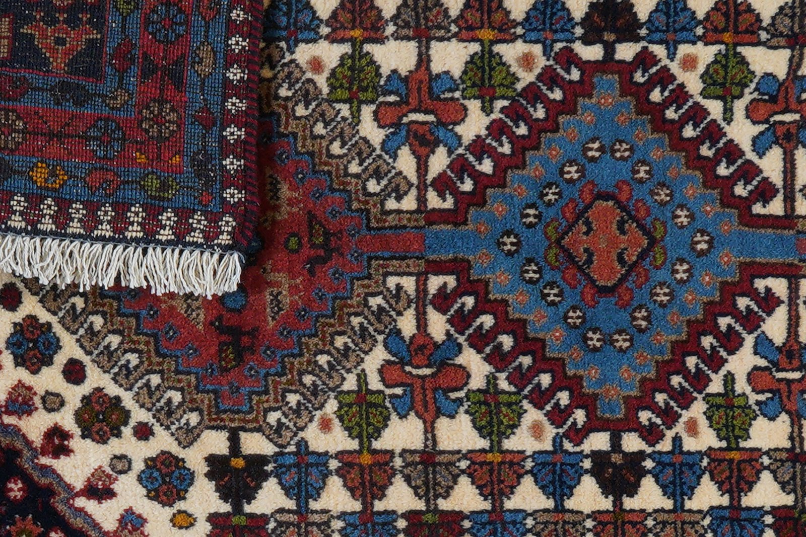 Yalameh — Hand-knotted, 81x127 cm, Multicolor, 100% Virgin Wool | View 8