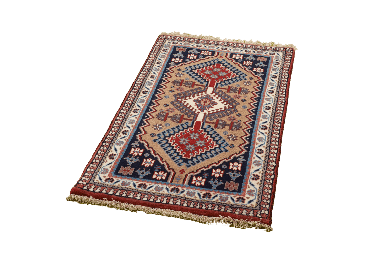 Yalameh — Hand-knotted, 59x102 cm, Grey, 100% Virgin Wool | View 5