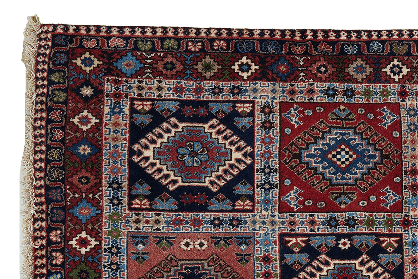 Yalameh — Hand-knotted, 80x187 cm, Multicolor, 100% Virgin Wool | View 3