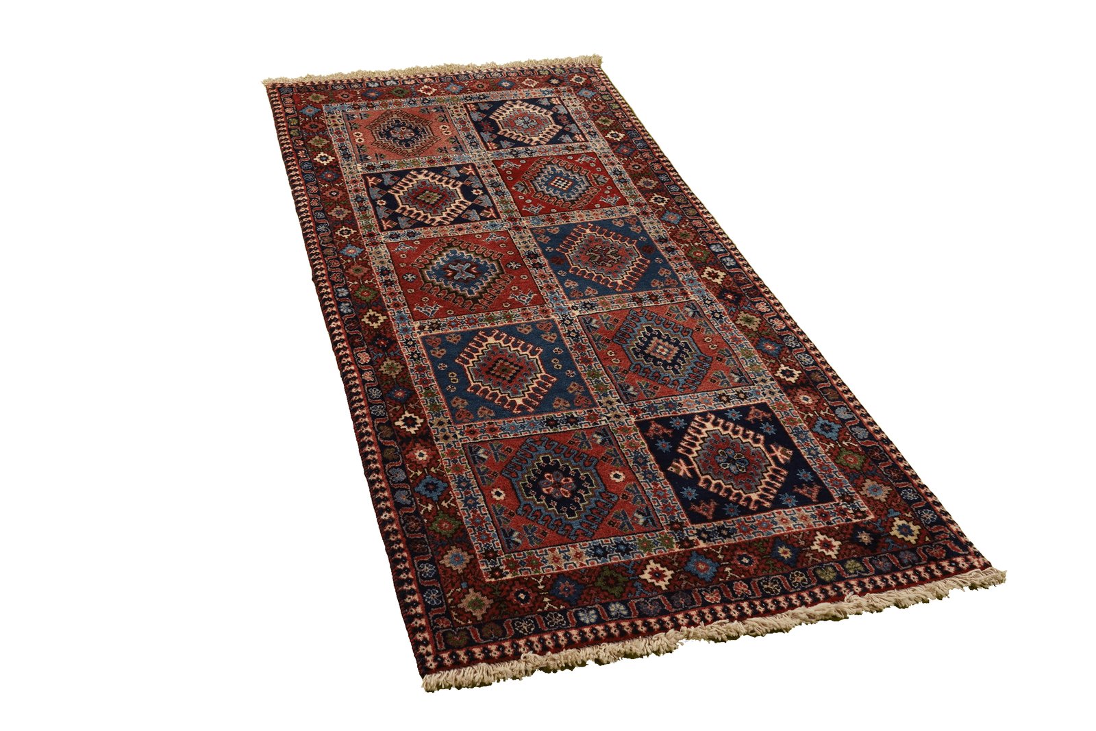 Yalameh — Hand-knotted, 80x187 cm, Multicolor, 100% Virgin Wool | View 4