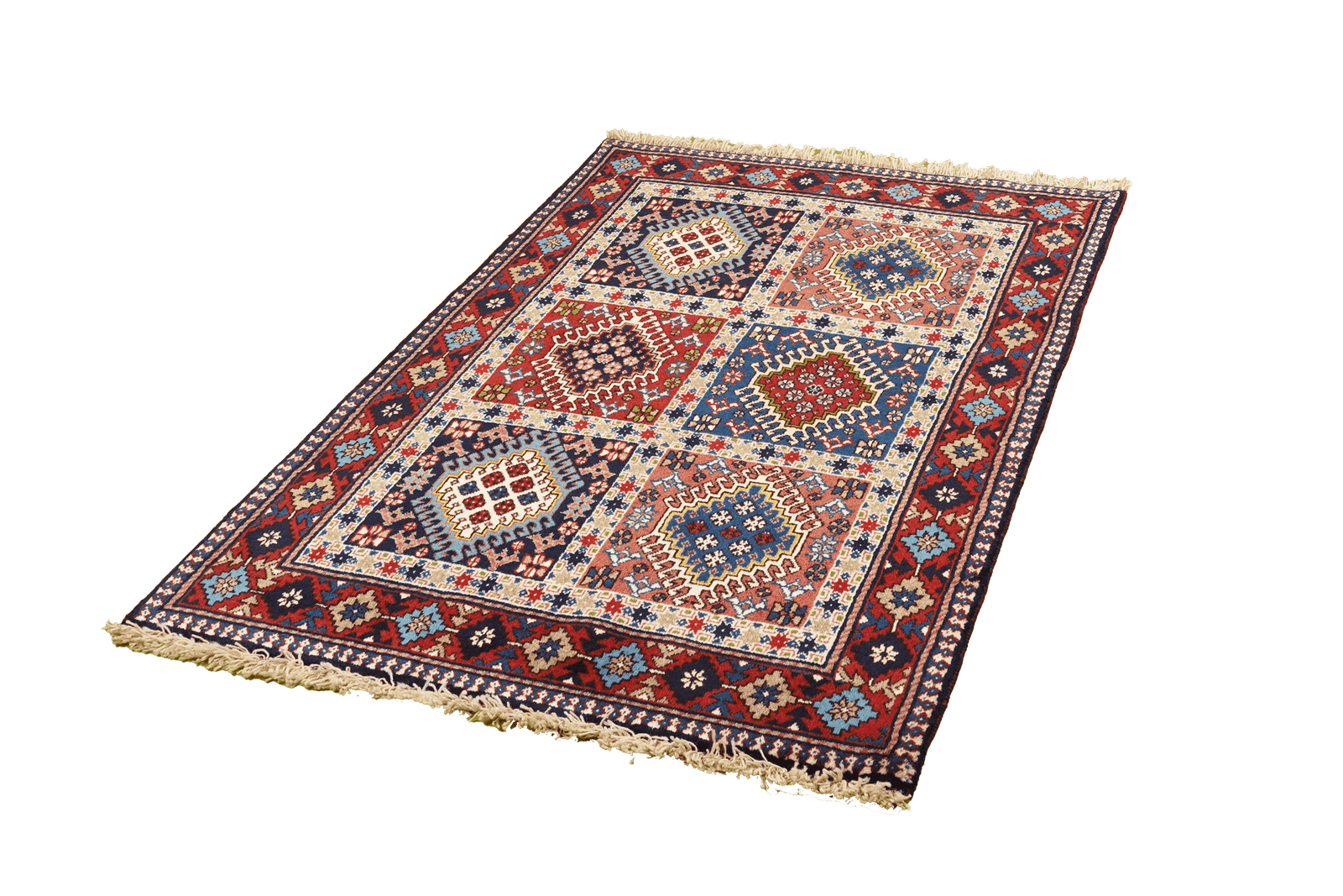 Yalameh — Hand-knotted, 100x152 cm, Multicolor, 100% Virgin Wool | View 5