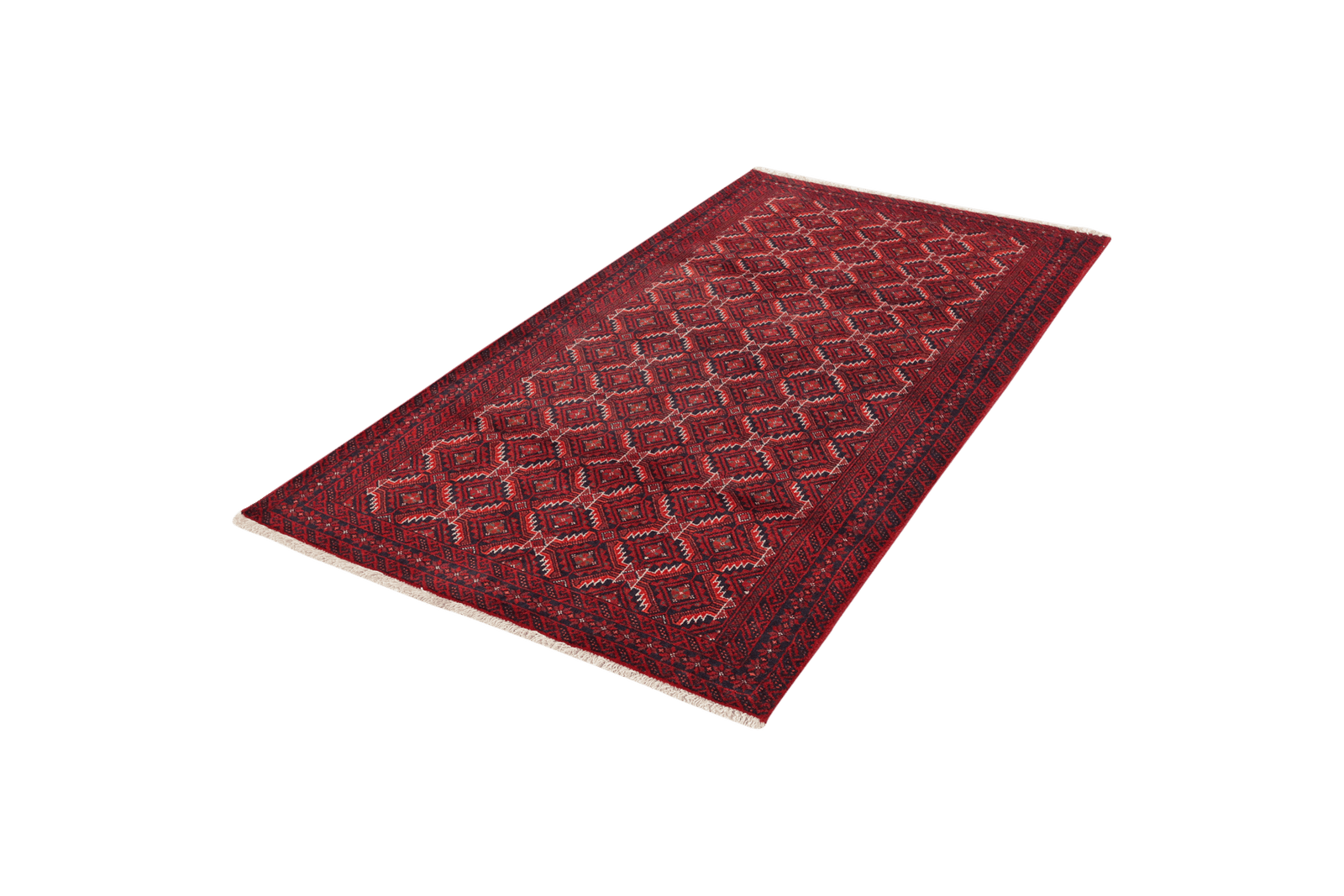 Belutch — Hand-knotted, 102x190 cm, Multicolor, 100% Virgin Wool | View 5