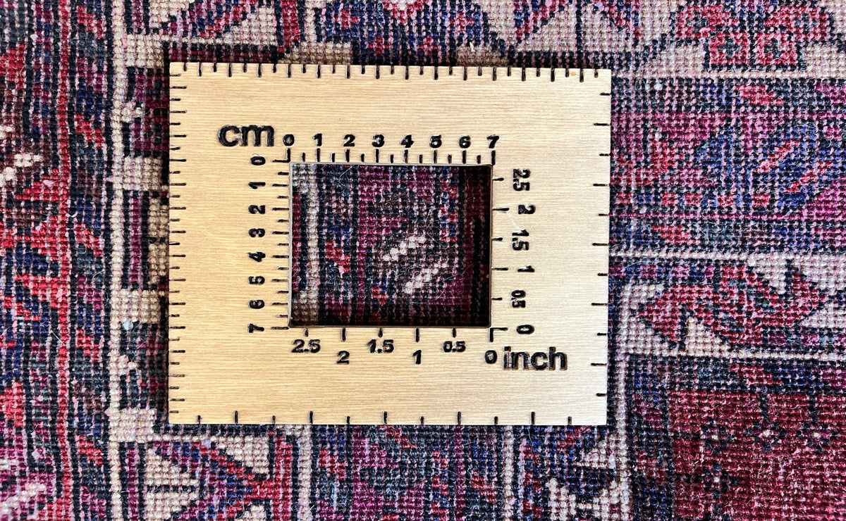 Afshar — Hand-knotted, 157x230 cm, Red, 100% Virgin Wool | View 11