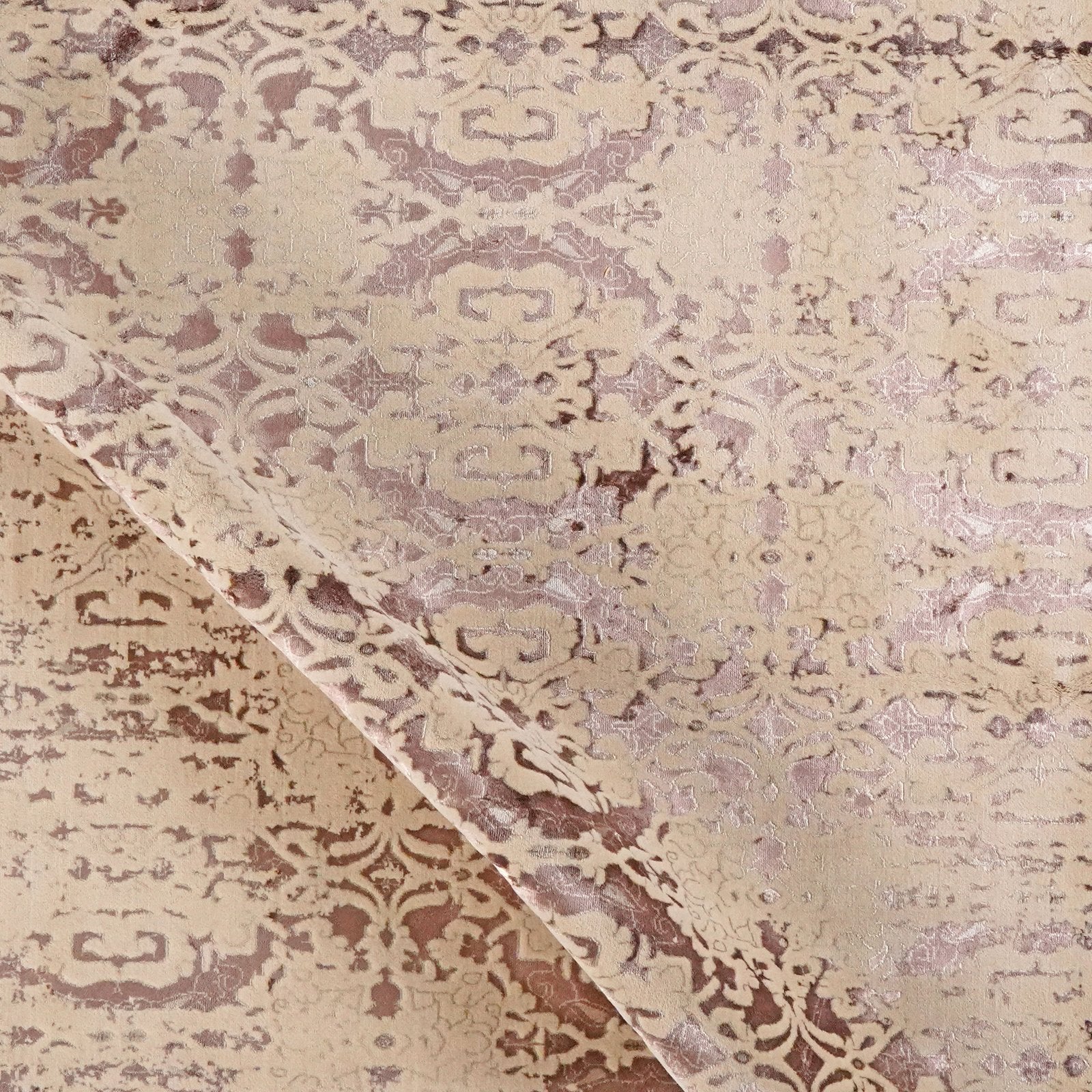 Paradayda — Hand-knotted, 202x291 cm, Pink, 70% Baumwolle, 30% Viskose | View 6