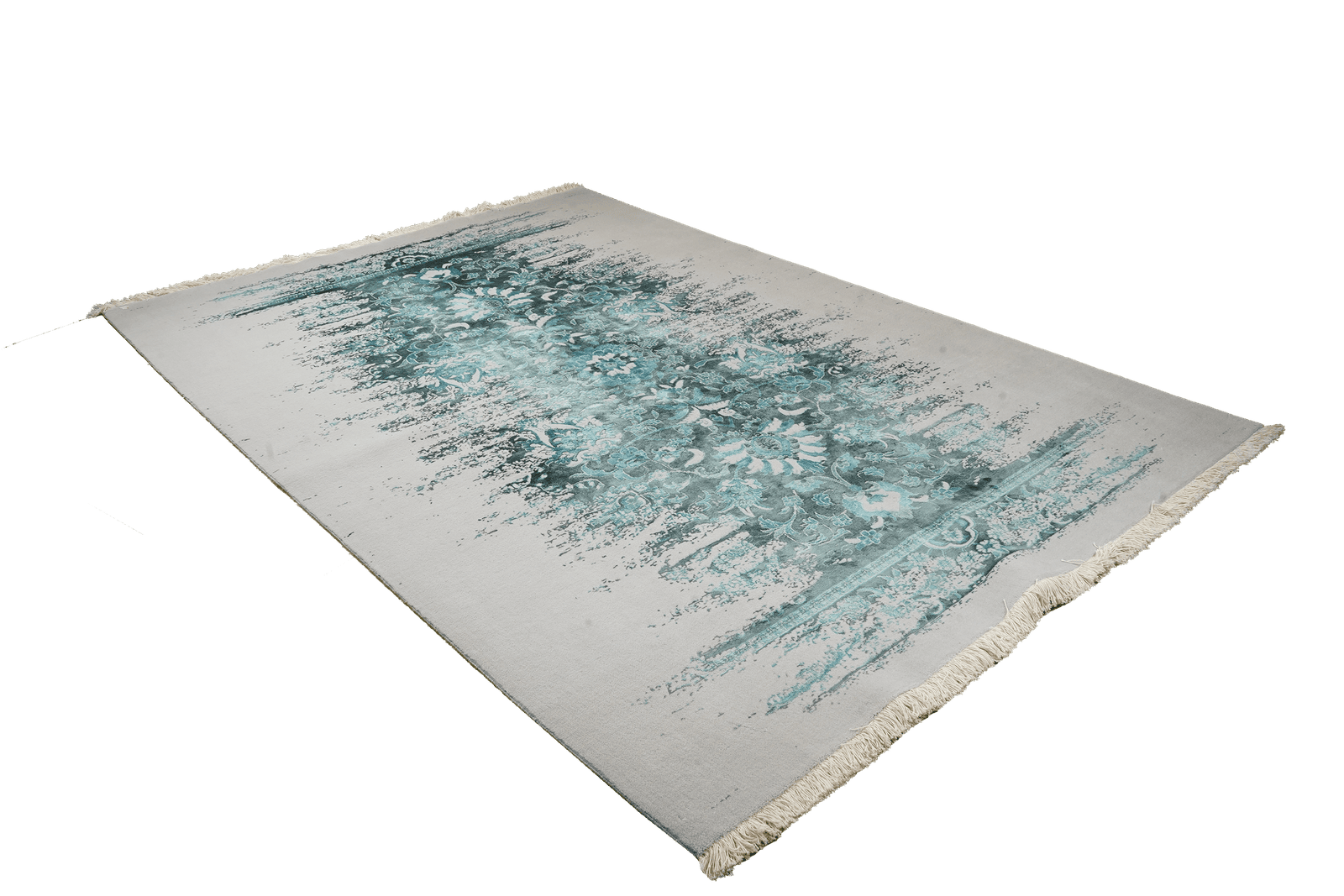 Paradayda — Hand-knotted, 203x293 cm, Blue, 60% Viskose, 40% Baumwolle | View 4