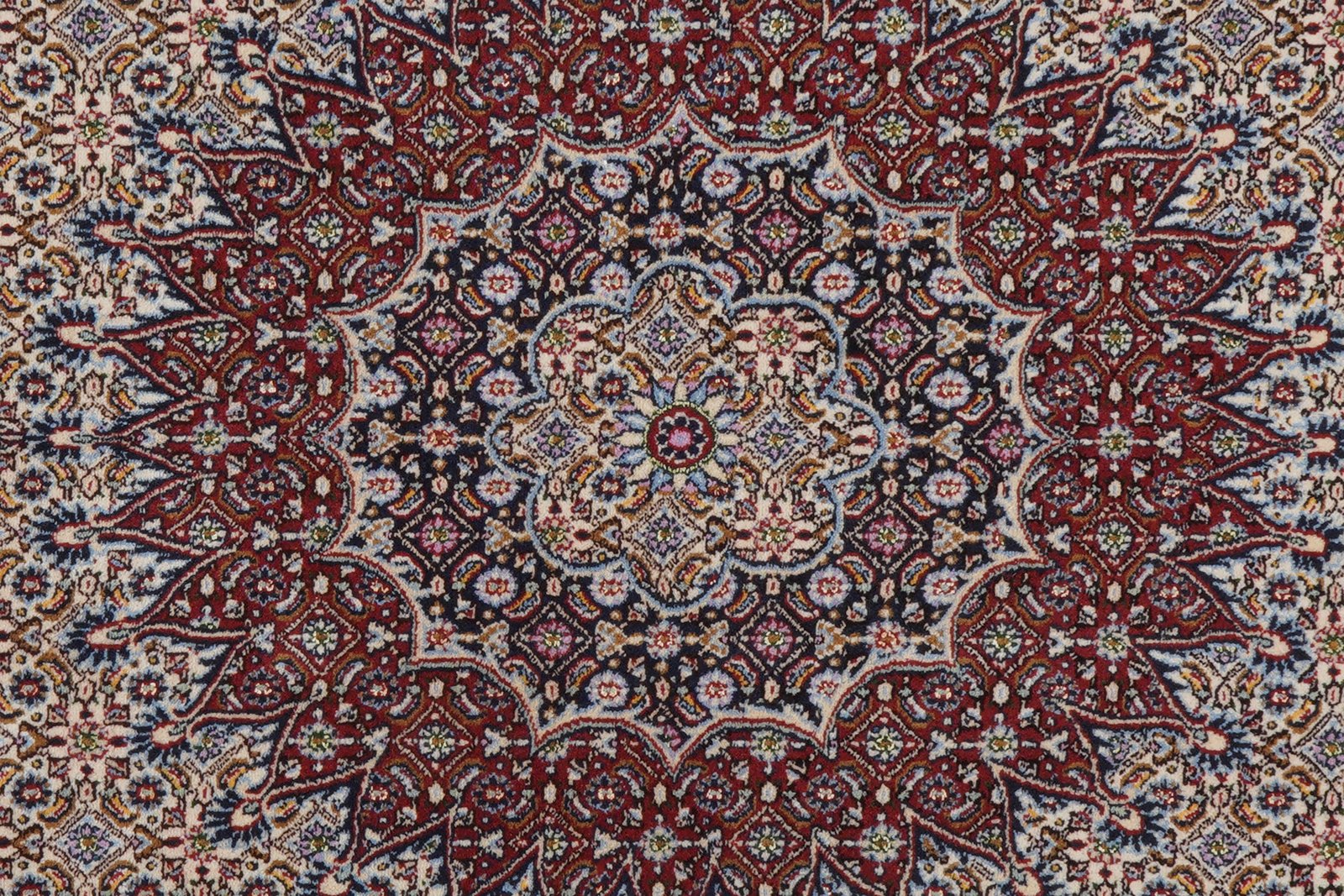 Moud Mahi — Hand-knotted, 195x295 cm, Beige, 100% Virgin Wool | View 7