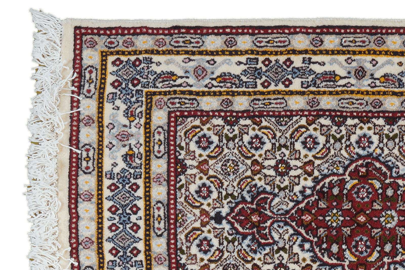 Moud Mahi — Handgefertigt, 86x56 cm, Beige, 100% Virgin Wool | View 4