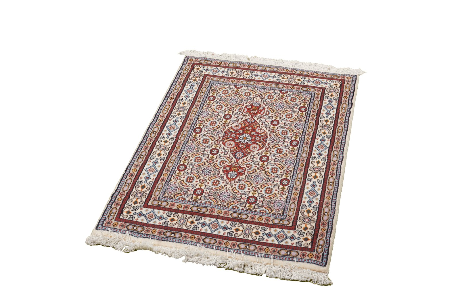 Moud Mahi — Hand-knotted, 58x87 cm, Beige, 100% Virgin Wool | View 5