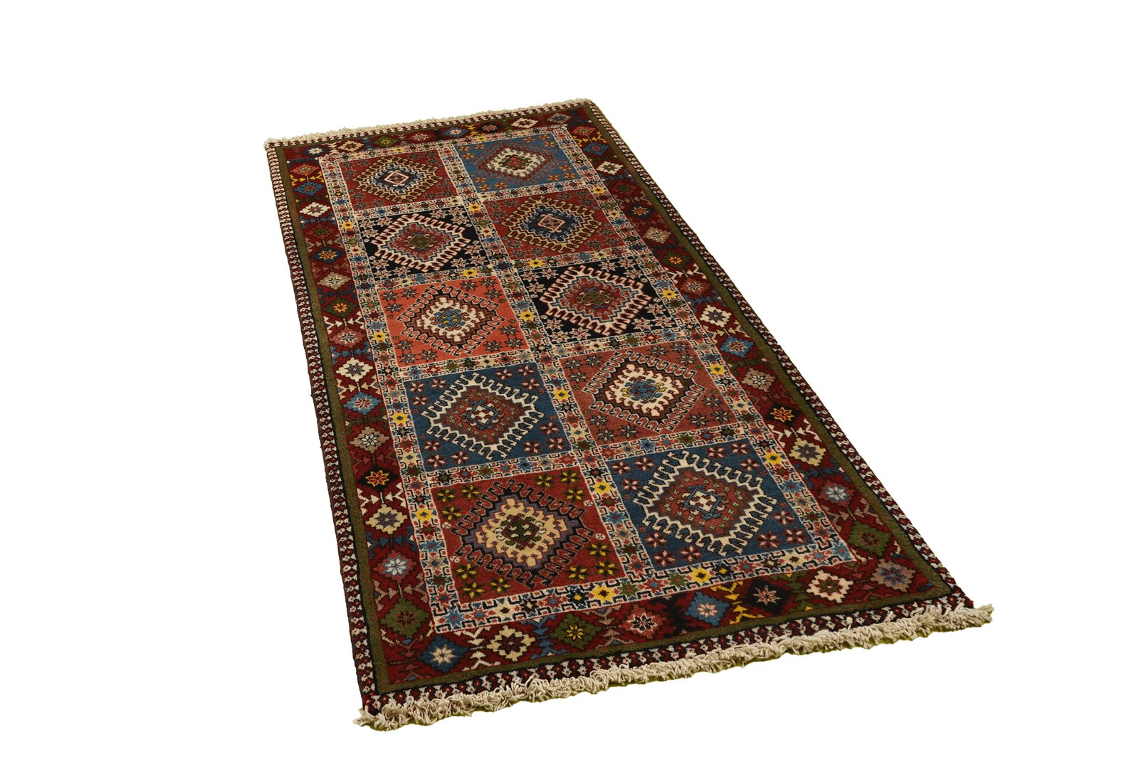 Yalameh — Hand-knotted, 81x195 cm, Multicolor, 100% Virgin Wool | View 4