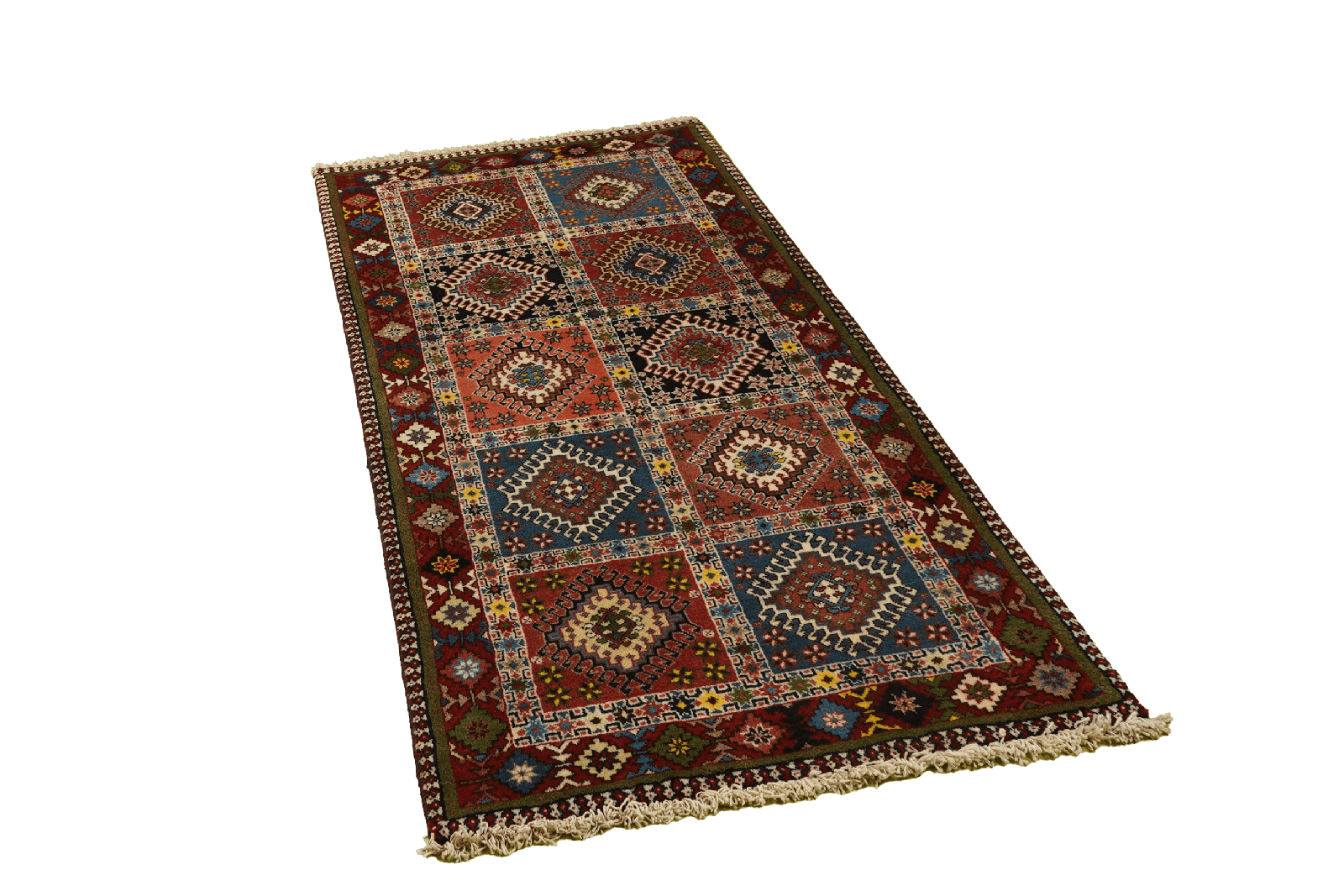 Yalameh — Hand-knotted, 81x195 cm, Multicolor, 100% Virgin Wool | View 4