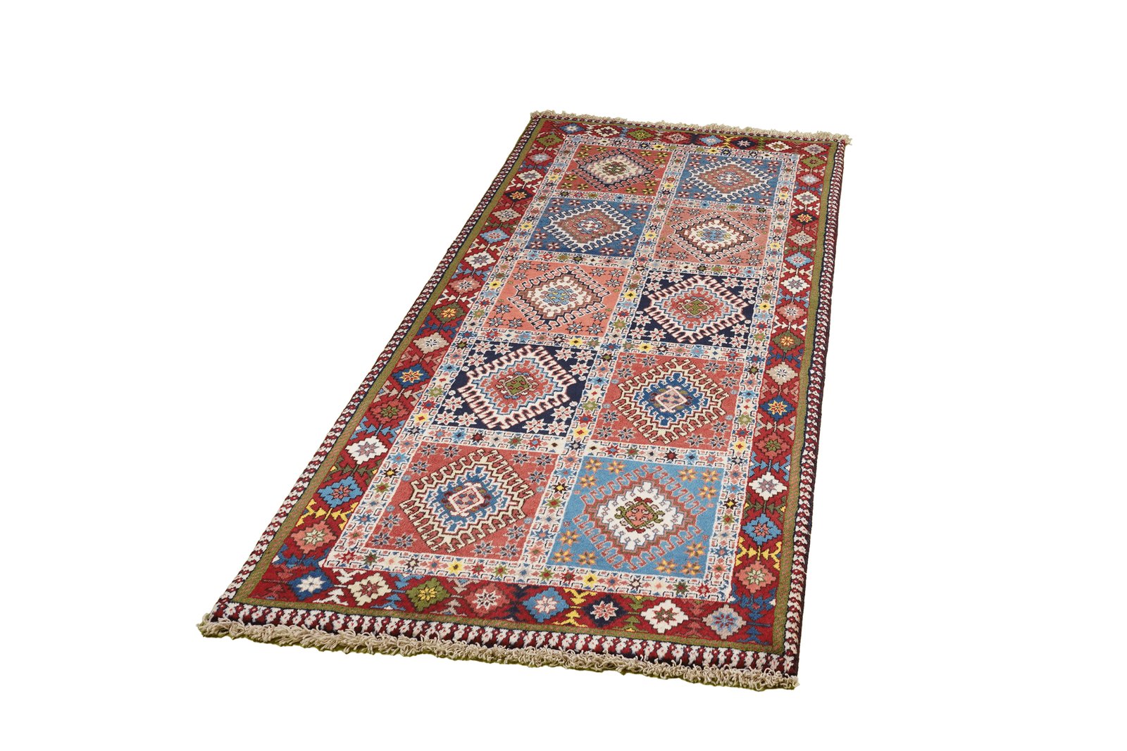 Yalameh — Hand-knotted, 81x195 cm, Multicolor, 100% Virgin Wool | View 5