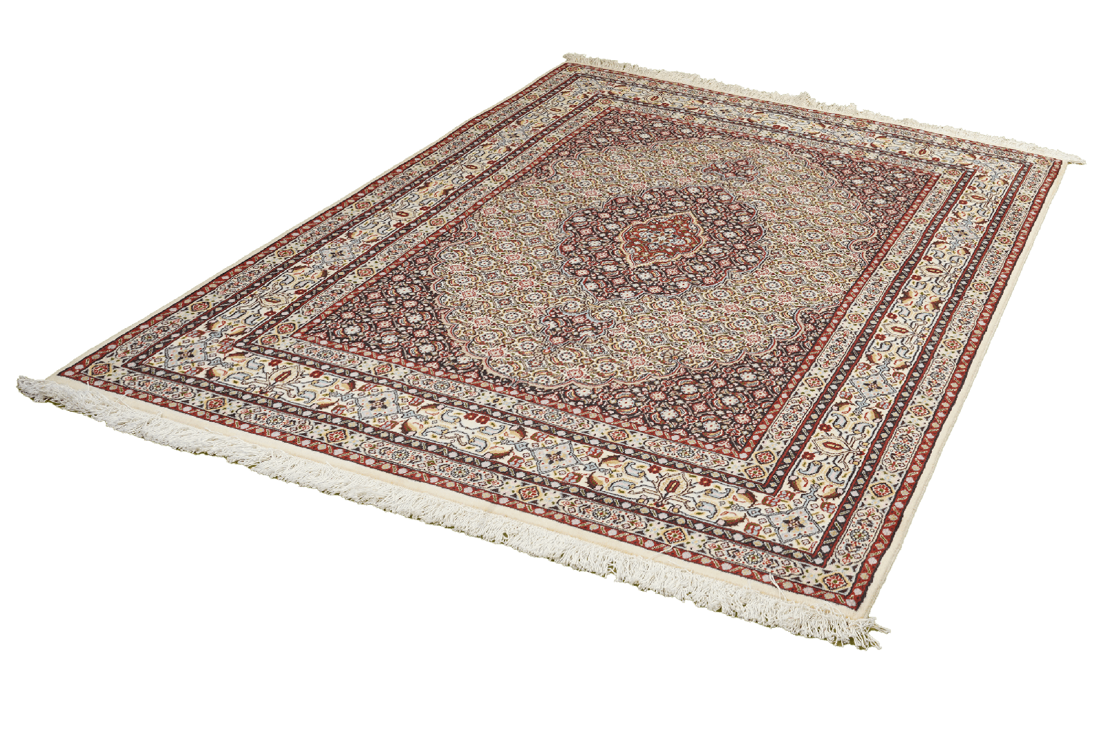 Moud Mahi — Hand-knotted, 148x195 cm, Brown, 100% Virgin Wool | View 5
