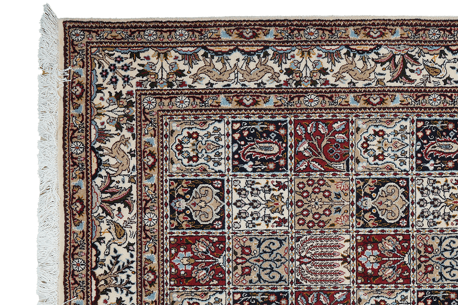 Moud Felder — Hand-knotted, 146x190 cm, Multicolor, 100% Virgin Wool | View 3