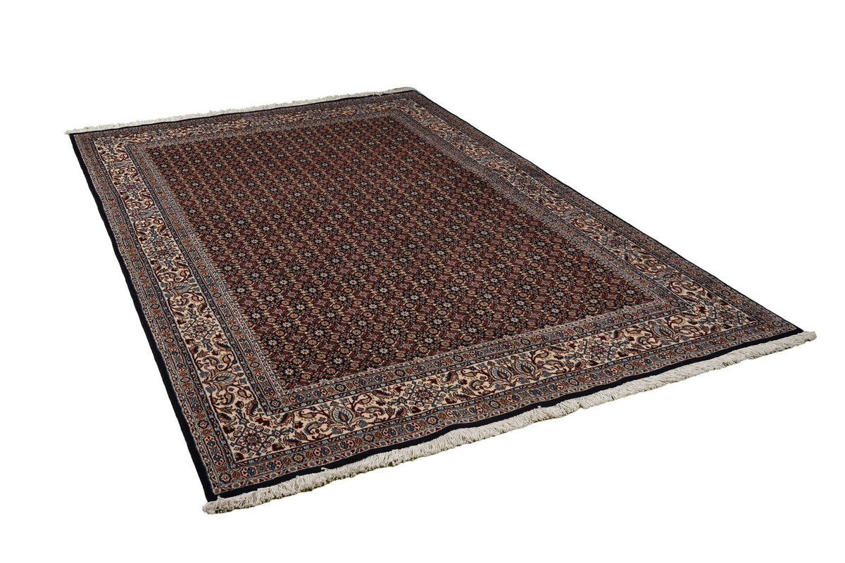 Moud Mahi — Hand-knotted, 166x240 cm, Blue, 100% Virgin Wool | View 5