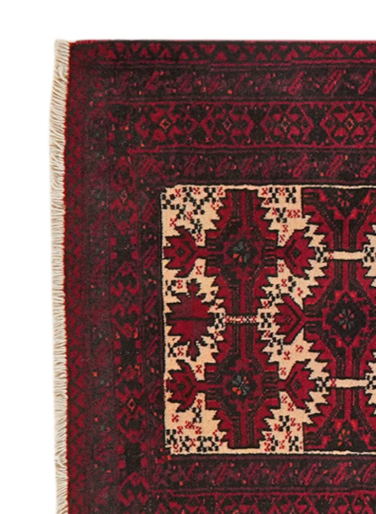 Belutch — Hand-knotted, 66x92 cm, Multicolor, 100% Virgin Wool | View 3