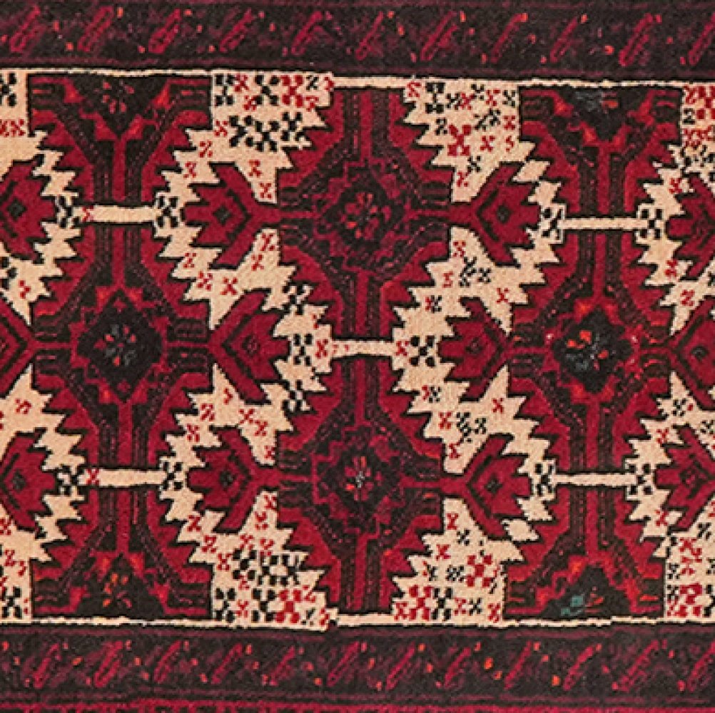Belutch — Hand-knotted, 66x92 cm, Multicolor, 100% Virgin Wool | View 4