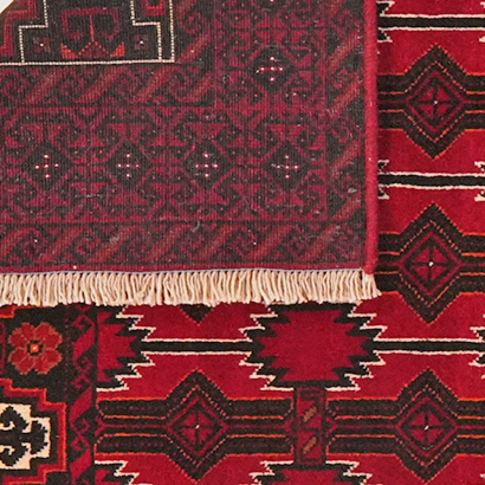 Belutch — Hand-knotted, 127x250 cm, Multicolor, 100% Virgin Wool | View 6
